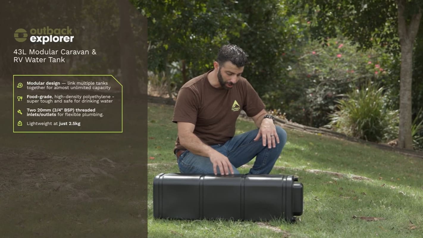 43L Modular water tank