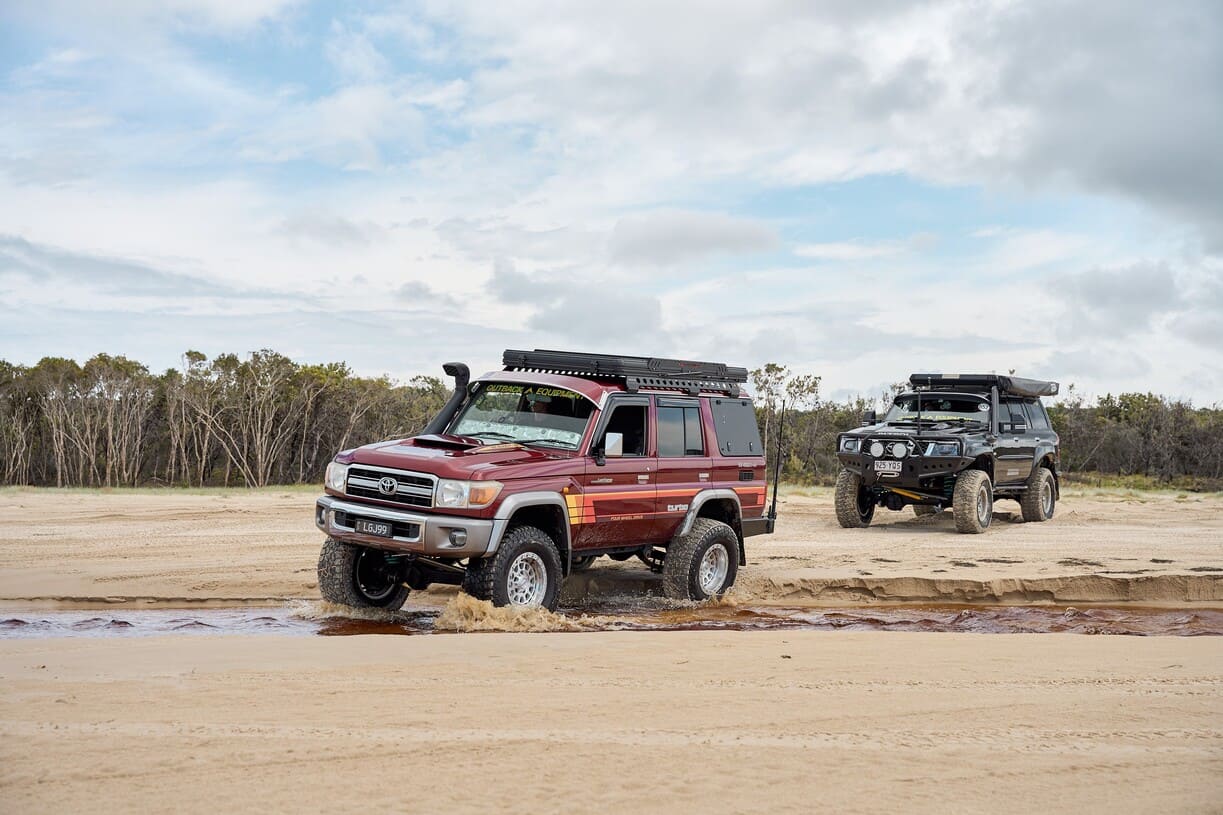 4WD beach touring