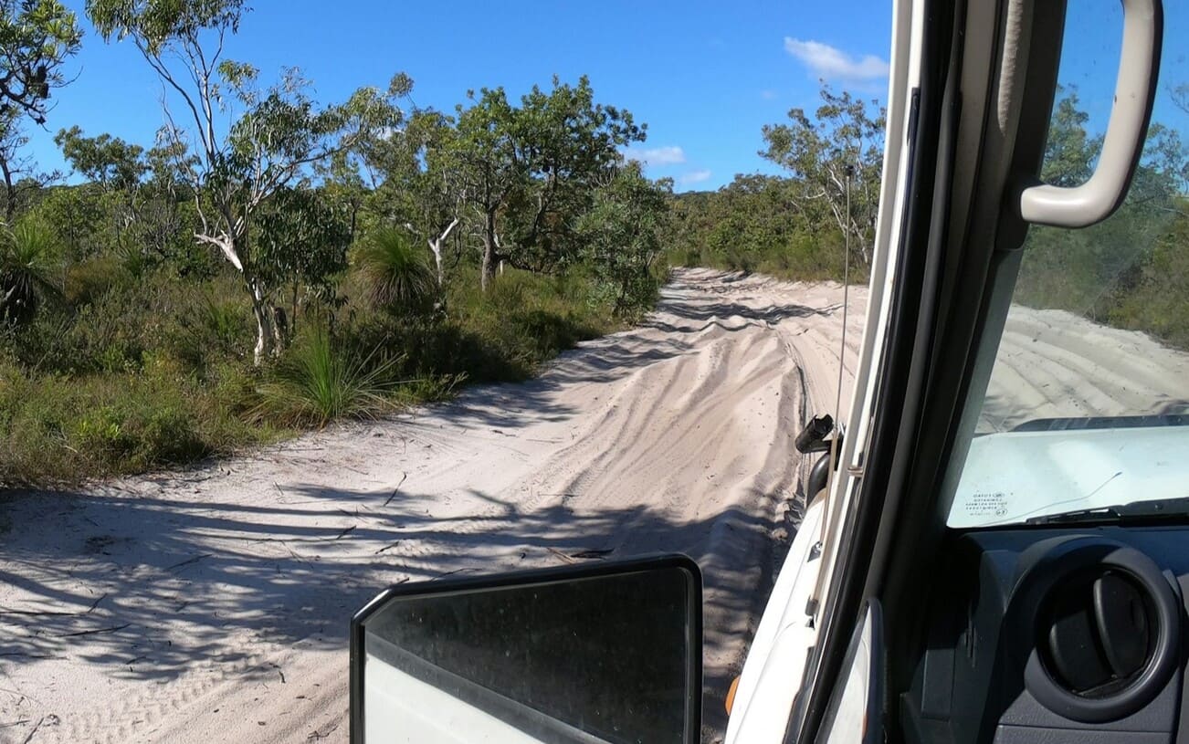 off roading with aussie traveller