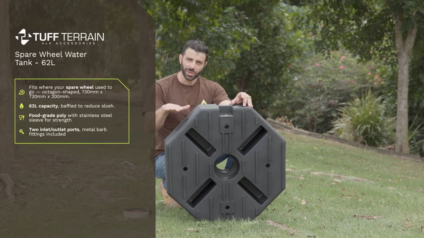 62L underbody water tank