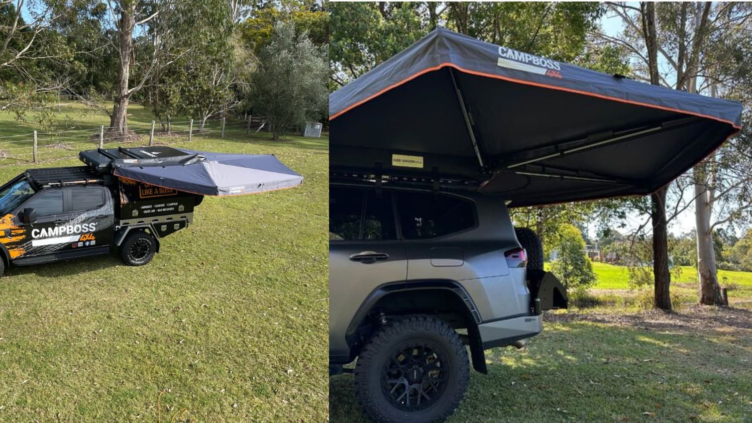 CampBoss Boss Shadow 270 XL Freestanding