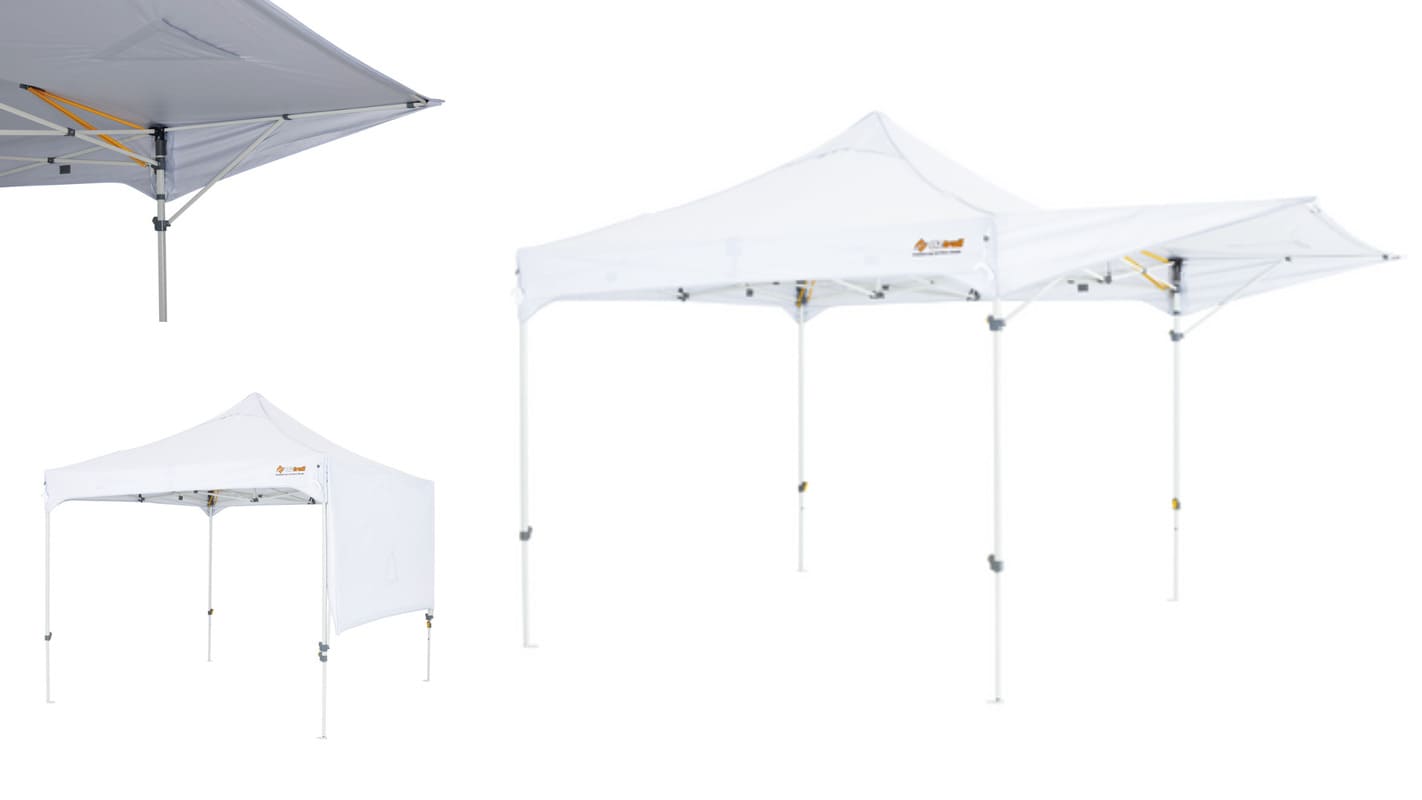 Commercial Deluxe 3.0 Flexi Shade Gazebo