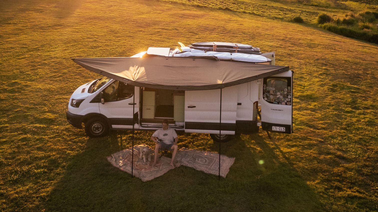 Tuff Terrain 180 Free Standing Awning