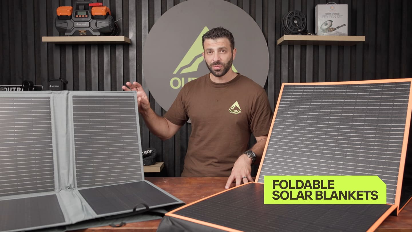 Foldable Solar Blankets