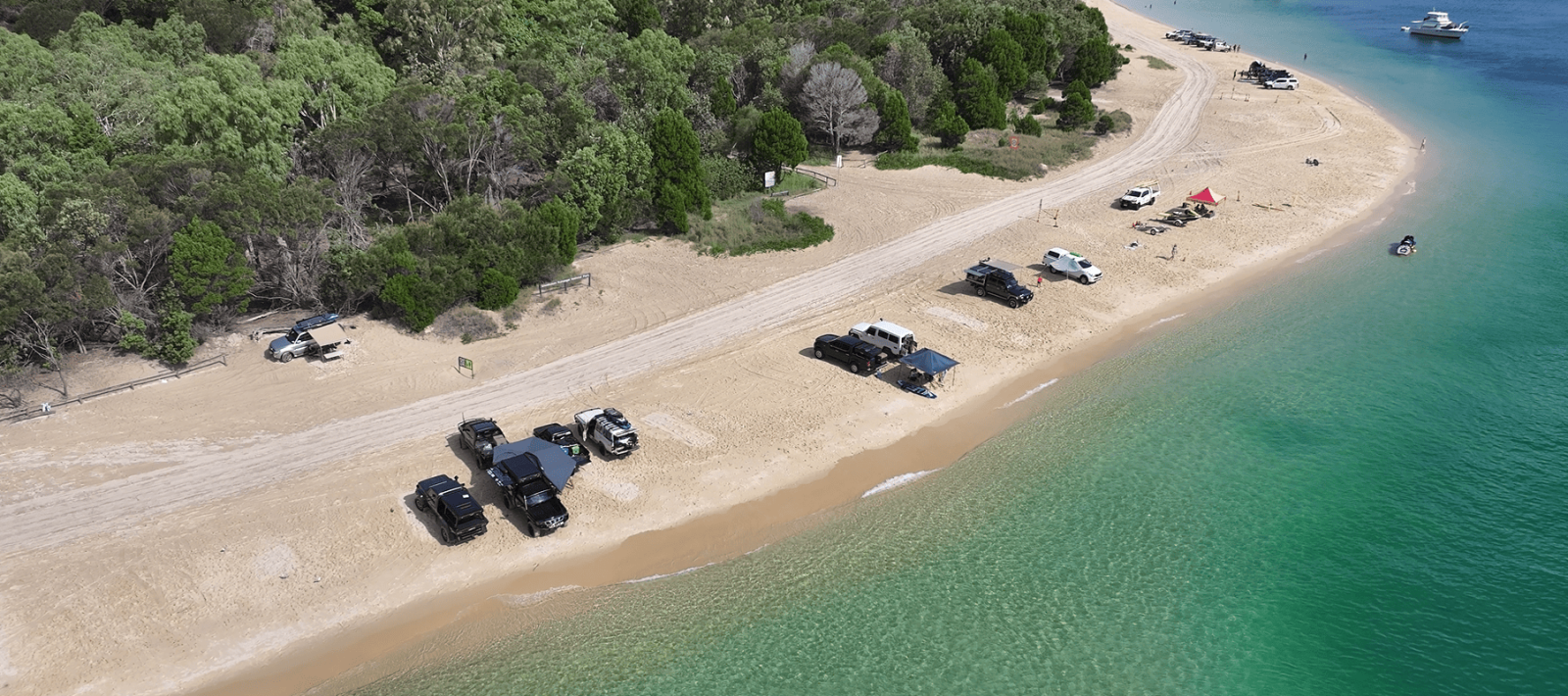 Moreton Island 4wd track
