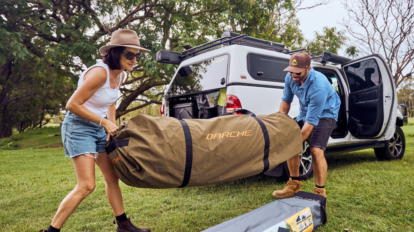 getting a swag ready