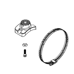 Lowrance Replacement - ActiveTarget FWD/Down Motor Mount Kit