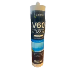 Bostik Silicone Sealant V60 Non Acetic White 300gm Tube