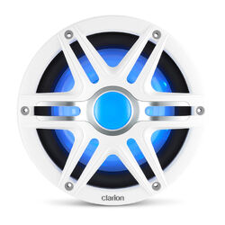Fusion Clarion marine premium subwoofer grille, 10" with LED 4 ohm (CMSP-101RGB-4) (grilles sold separately)