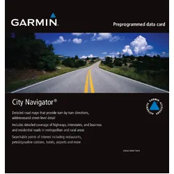 Garmin City Navigator Australia and New Zealand, MicroSD/SD