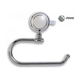 Super Suction Toilet Roll Hold Chrome