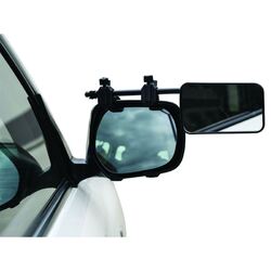 Camec Clip On Towing Mirror (Flat Glass) Pair