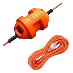 Ampfibian Mini 15A To 10A Power Adapter With RCD & Overload Protection + 12m Lead