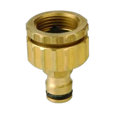 Camec Brass Universal Hose Adapter