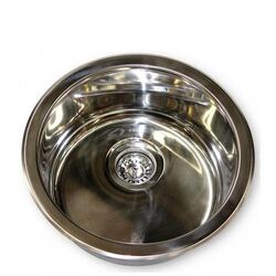 Camec Stainless Steel Round Basin 450mm