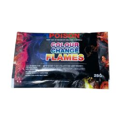 Oztrail Colour Change Flames 25g - 4 PACK