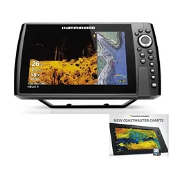 Humminbird Helix 8 Fishfinder MSI+ G4N Inc Coastmaster Map