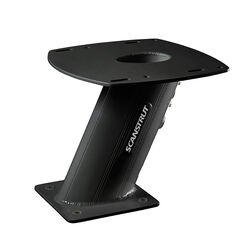 Scanstrut Power Tower Black Alloy Aft Lean 250mm 6" Radomes