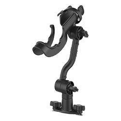 Ram Rod Holder With Extension Arm & Dual T-Bolt Post Track Base