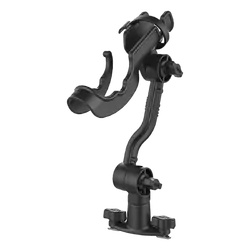 Ram Rod Holder With Extension Arm & Dual T-Bolt Post Track Base
