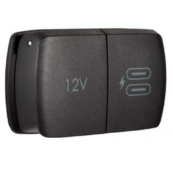 Scanstrut Charger Flip Pro Multi Usb C &12V Socket