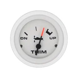 Veethree Instruments - Trim Gauge Arctic White To Suit mercury/marariner & Yamaha >2001 Onwards