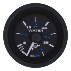 Veethree Instruments - Premier Pro Domed Water Pressure Gauge 0-40 Psi