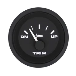 Veethree Instruments - Premier Pro Domed Trim Gauge Suits Evinrude/Johnson