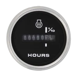 Veethree Premier Pro S/S Trim Gauge Hour meter