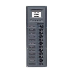BEP DC Circuit Breaker Switch Panel 12CB Vertical 12V Digital