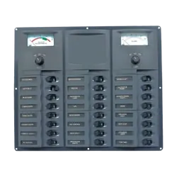 BEP DC Circuit Breaker Switch Panel 24CB 12V Analog