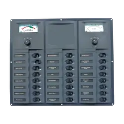 BEP DC Circuit Breaker Switch Panel 24CB 24V Analog