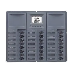 BEP DC Circuit Breaker Switch Panel 24CB 12-24V Digital