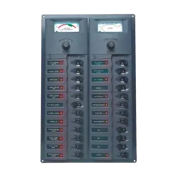 BEP DC Circuit Breaker Switch Panel 24CB 24V Analog