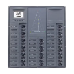 BEP Cruiser DC Circuit Breaker Switch Panel 32CB 12-24V DIG