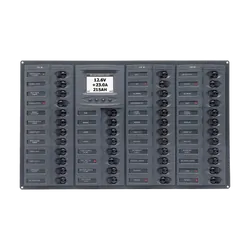 BEP Millennium DC Circuit Breaker Switch Panel 56CB 12-24V Digital