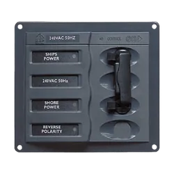 BEP AC Circuit Breaker Switch Panel Ship/Shore Power 240V