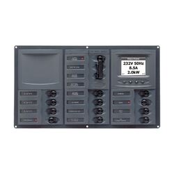 BEP AC Circuit Breaker Switch Panel 12CB AC Digital