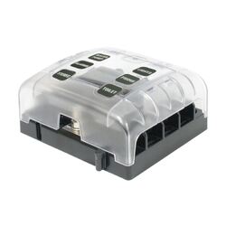 BEP 6 Way Fuse Holder & Cover Quick Connect Terminals