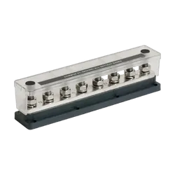 Marinco Pro Buss Bar Pro Installer 8 Stud & Cover 650Amp