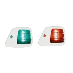 Bla Navigation Lights Port & Starboard Side Mount White 12V Led