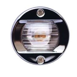 BLA Cockpit Light Round Stainless Steel 75mm