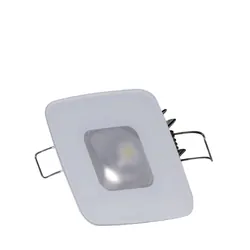 Lumitec Square Mirage Down Light Glass White/Red/Blue