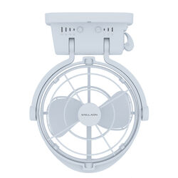 ENGLAON 12V / 24V DC Caravan Fan for Caravan, White