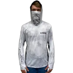 13 Fishing Camo Hooded Jerseys