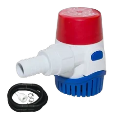 Rule Bilge Pump 360GPH 12V & Hose Kit