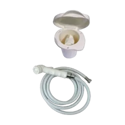 Aravon Compact Shower Kit Includes Head Hose & Housing