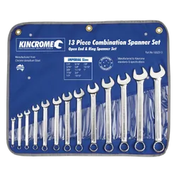 Kincrome Combination Spanner Set 13 Piece - Imperial