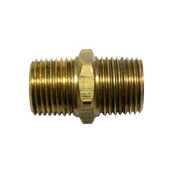 Isotherm Brass Hex Nipple With Not & Olive 1/2" Bsp