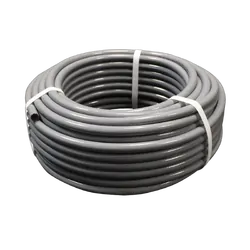 Grey Reinforced Pvc Fuel Hose 10mm x 33m